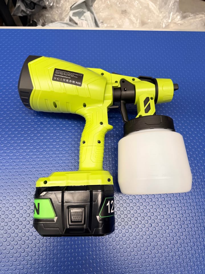 Cordless Paint Sprayer – Compatible with Ryobi Batteries