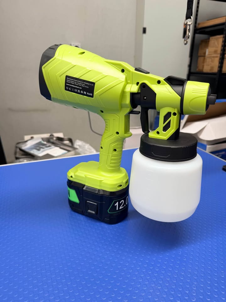 Cordless Paint Sprayer – Compatible with Ryobi Batteries