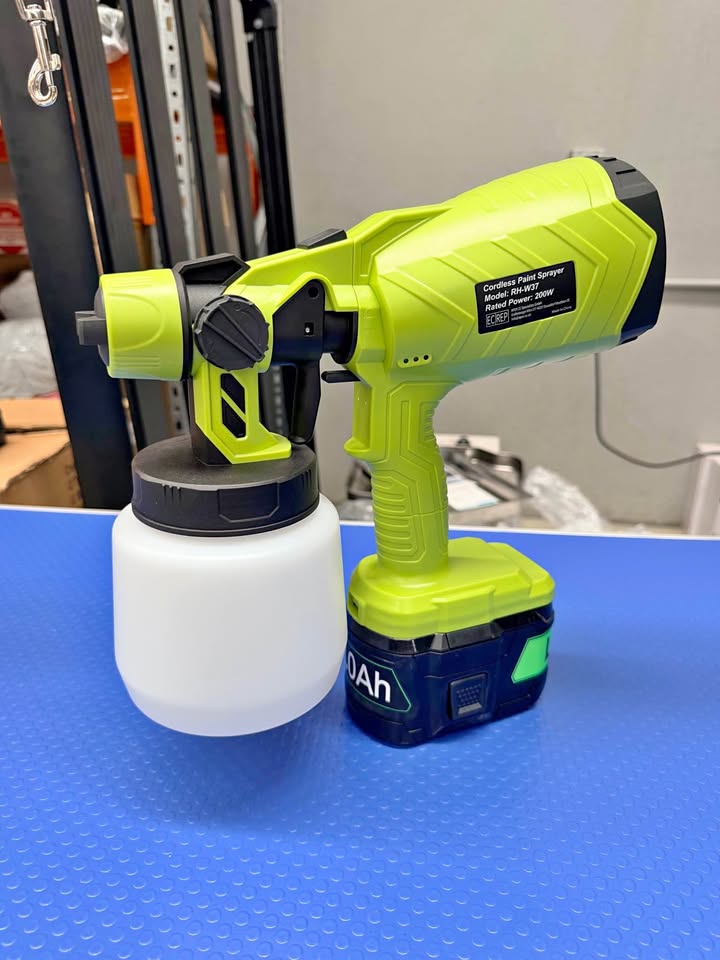 Cordless Paint Sprayer – Compatible with Ryobi Batteries