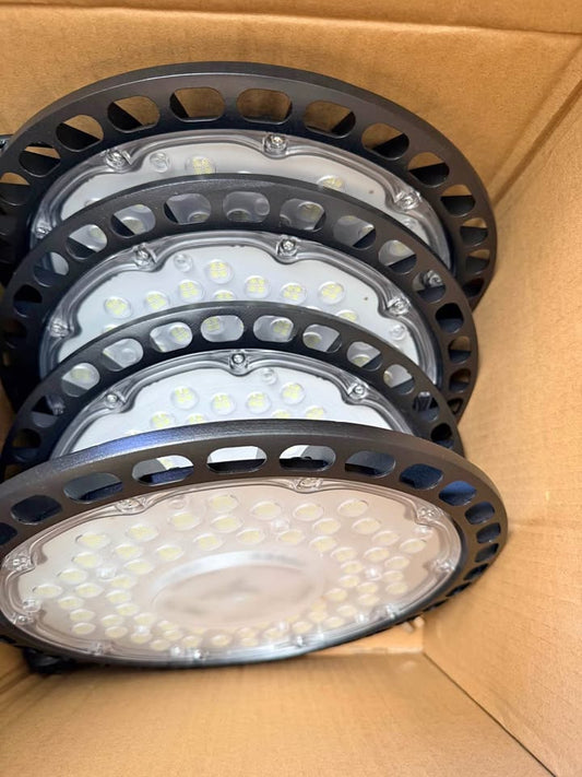 4x 500w high bay led lights new with plugs