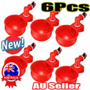 ✅6x Automatic Chicken Water Cup Waterer Poultry Drinking Bowl Feeder Drinker Tool