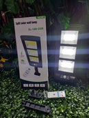 LED Split Solar Flood Light Street Light with Motion Sensor & Remote Outdoor
