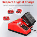 2Pack 18V 8.0Ah Lithium Battery for Milwaukee for M[hidden information] Extended W/Led