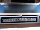 20 inch light bar with number plate mounting bracket and wiring harness
