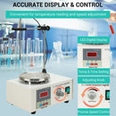 Digital Magnetic Stirrer Heating Plate Stirrers Hot Plate Mixer Kit for Lab Home