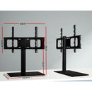 TV Stand with Mount Table Top Swivel Bracket Desktop 32 to 70 inch LED