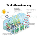 Greenhouse Green House Tunnel 2MX1.55M Walk in Plant Storage