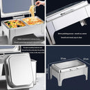 9L Stainless Steel Catering Chafing Dish Food Warmer