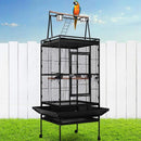 Large Bird & Pet Aviary Cage on Wheels, 81 × 76 × 173 cm