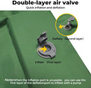 Inflatable Camping Mattress, 2-Person with Built-in Foot Pump