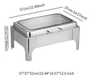 9L Stainless Steel Catering Chafing Dish Food Warmer