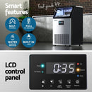 Commercial Stainless Steel Ice Maker Machine - 60kg/24h Cubed Ice