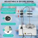 Digital Magnetic Stirrer Heating Plate Stirrers Hot Plate Mixer Kit for Lab Home