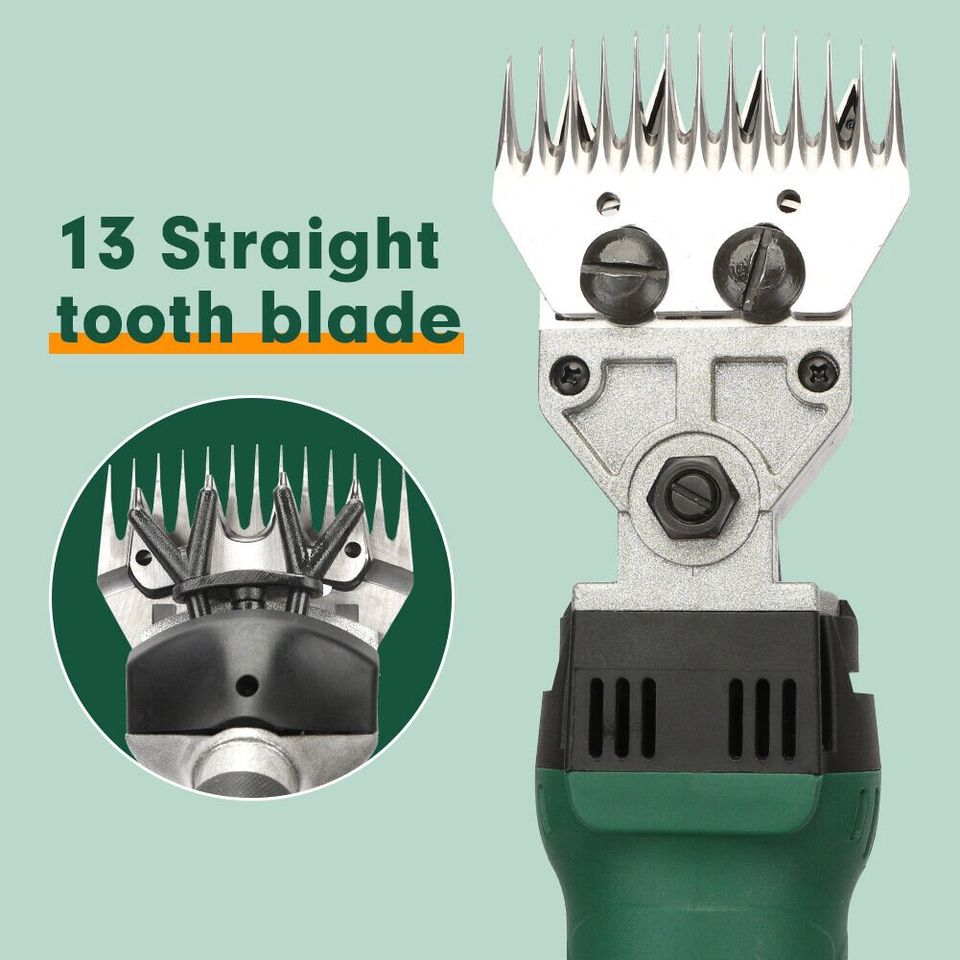 Electric Sheep Shears Shearing Animal Clippers Farm Livestock Wool Carding 220V