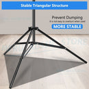 Photograph Backdrop Stand Kit Screen 2.5X3M Heav-Duty Background Support Studio