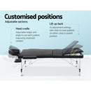 Massage Table Portable Aluminium Massage Bed Beauty Chair Therapy Folding