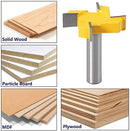 1/2 Inch Shank 4-Wings Spoilboard Surfacing Router Bit Slab Flattening Surface Planing Router Bit