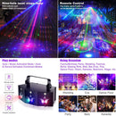 Stage Laser Light 9-EYE LED DMX RGB Strobe Scan Projector DJ Disco Party Lamp AU