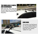 Universal Car Top Roof Rack Cross Bars Aluminum Alloy Aero Lockable 100CM AU