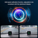 Head up Gauge GPS Speedometer HUD Digital Display Car Speed Warning Universal
