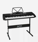 Alpha 61 Keys Digital Piano Keyboard Electronic Electric Keyboards Black