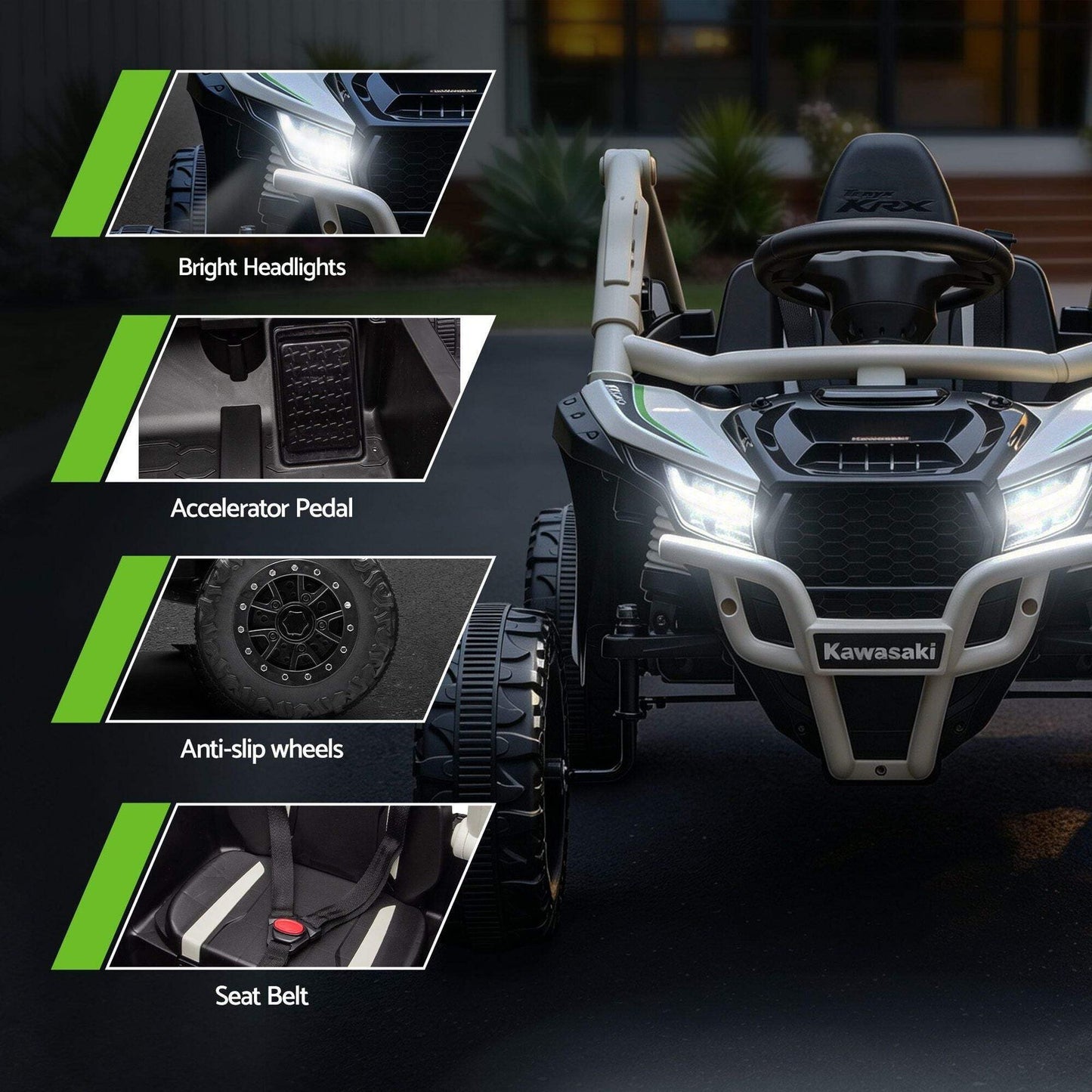 Kids Ride On Car Off-Road Licensed KRX1000 Electric Toy with Remote Control