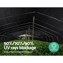 90% UV Sun Shade Cloth Shadecloth Sail Roll Mesh Outdoor Black