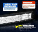 LightFox 50inch Cree Curved LED Light Bar Spot Flood Driving Offroad 4x4 52"