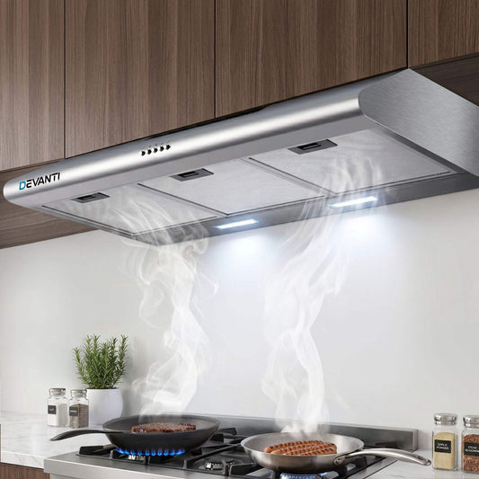 900mm Range Hood 90cm Rangehood Stainless Steel
