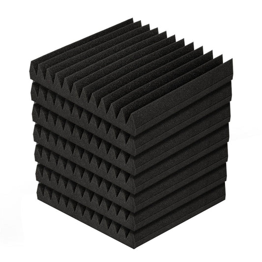 Acoustic Foam Studio Wedge Panels 30x30x5cm (20 Pack)