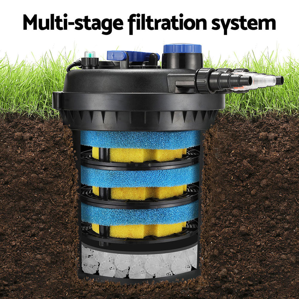 External Canister Aquarium Filter, 10,000L/H