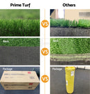 ✅ Synthetic Artificial Grass Fake Lawn Turf 1mx10m Plant Olive