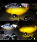 Motorcycle lights 2x amber white
