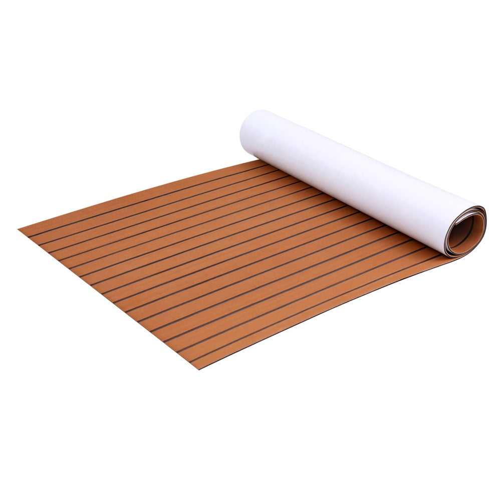 EVA Foam Boat Flooring Mat, 240 x 90cm (Dark Brown)