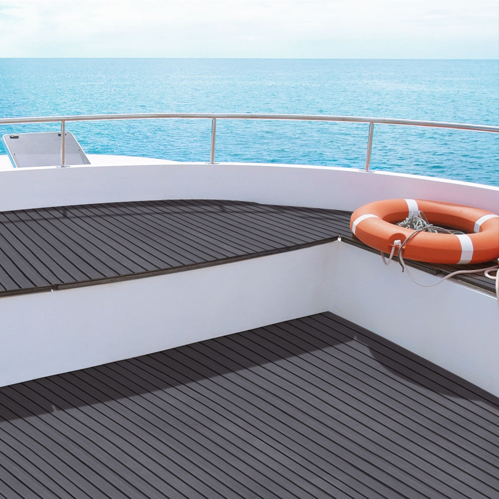 EVA Foam Boat Flooring Mat, 240 x 90cm (Dark Grey)