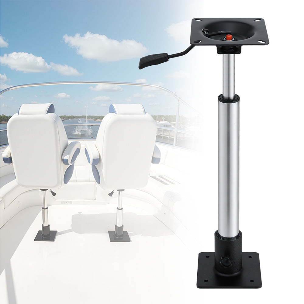Adjustable Gas Lift Boat Seat Pedestal, 55-75cm