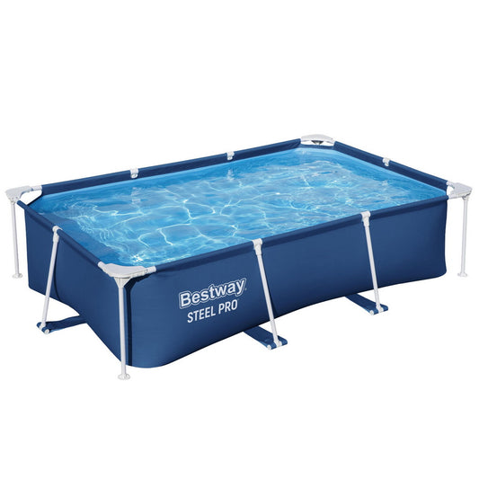 259 x 170 x 61cm Steel Frame Above Ground Pool, 2300L