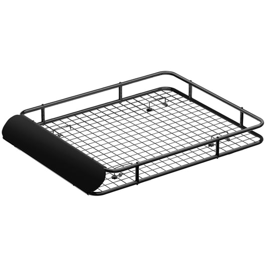 Universal Roof Rack Cargo Basket, 123cm (Black)