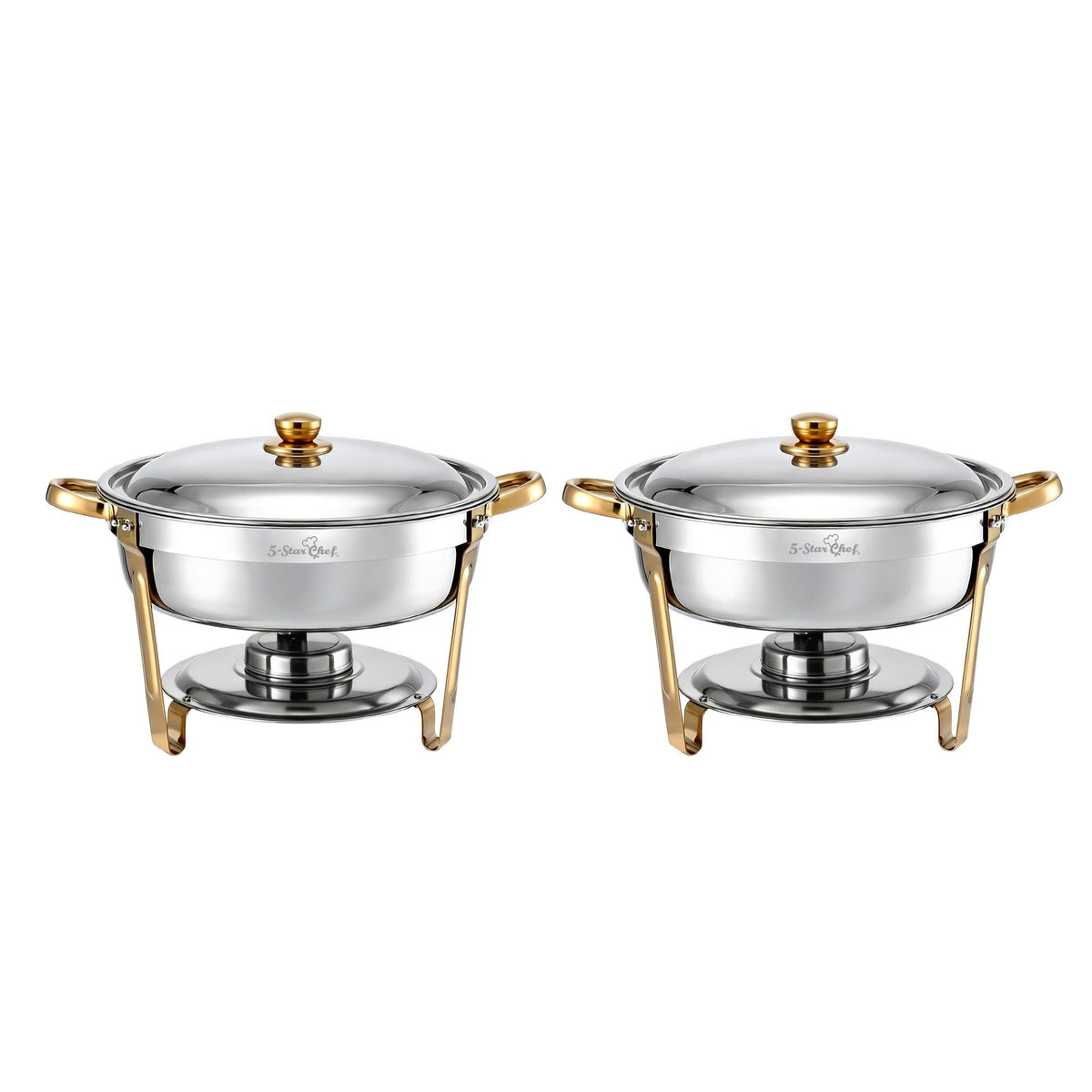 5L Chafing Dish Buffet Food Warmer, Set of 2