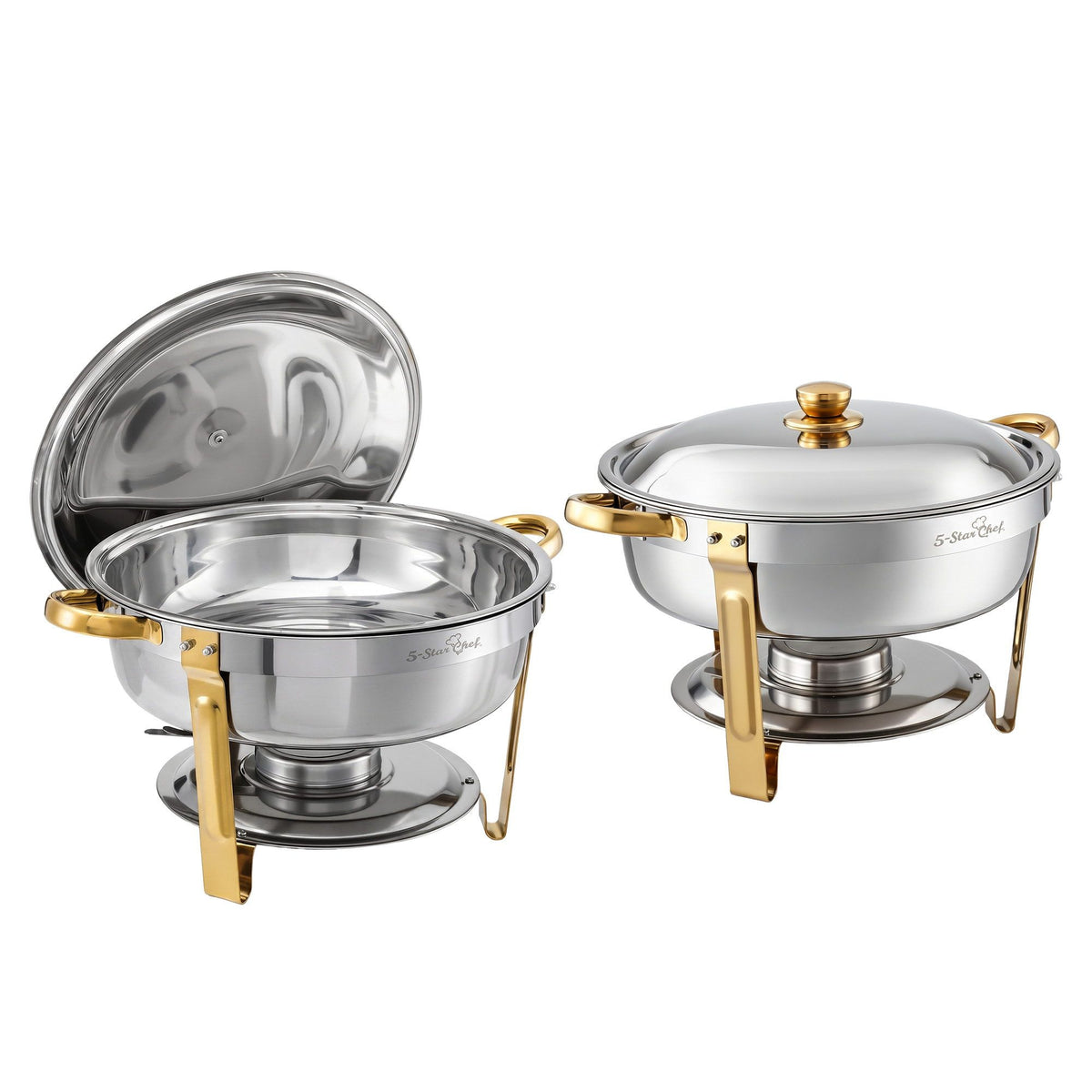 5L Chafing Dish Buffet Food Warmer, Set of 2