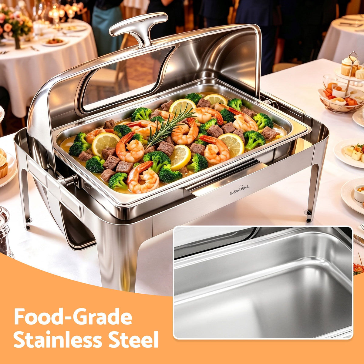 9L Chafing Dish Buffet Food Warmer