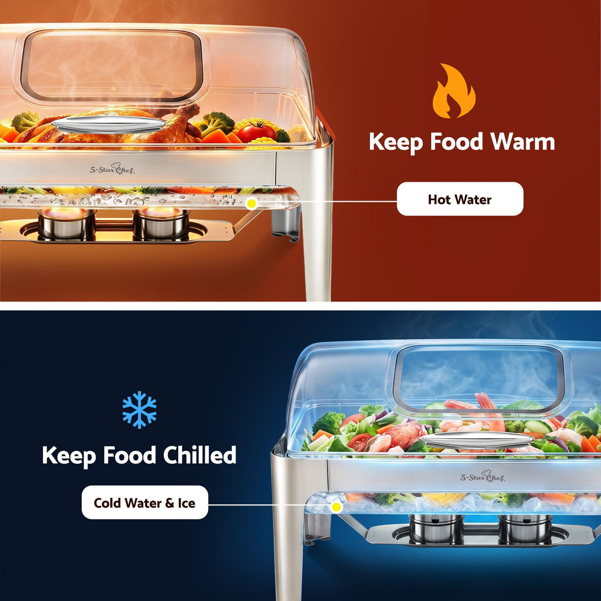 9L Chafing Dish Buffet Food Warmer