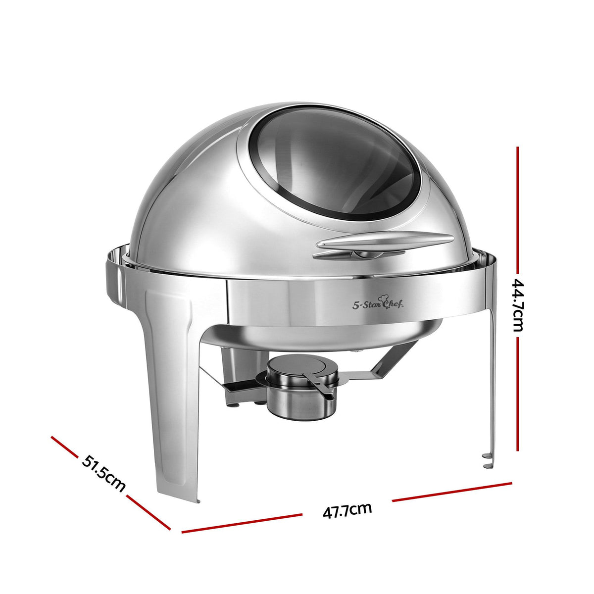 9L Round Chafing Dish Buffet Food Warmer