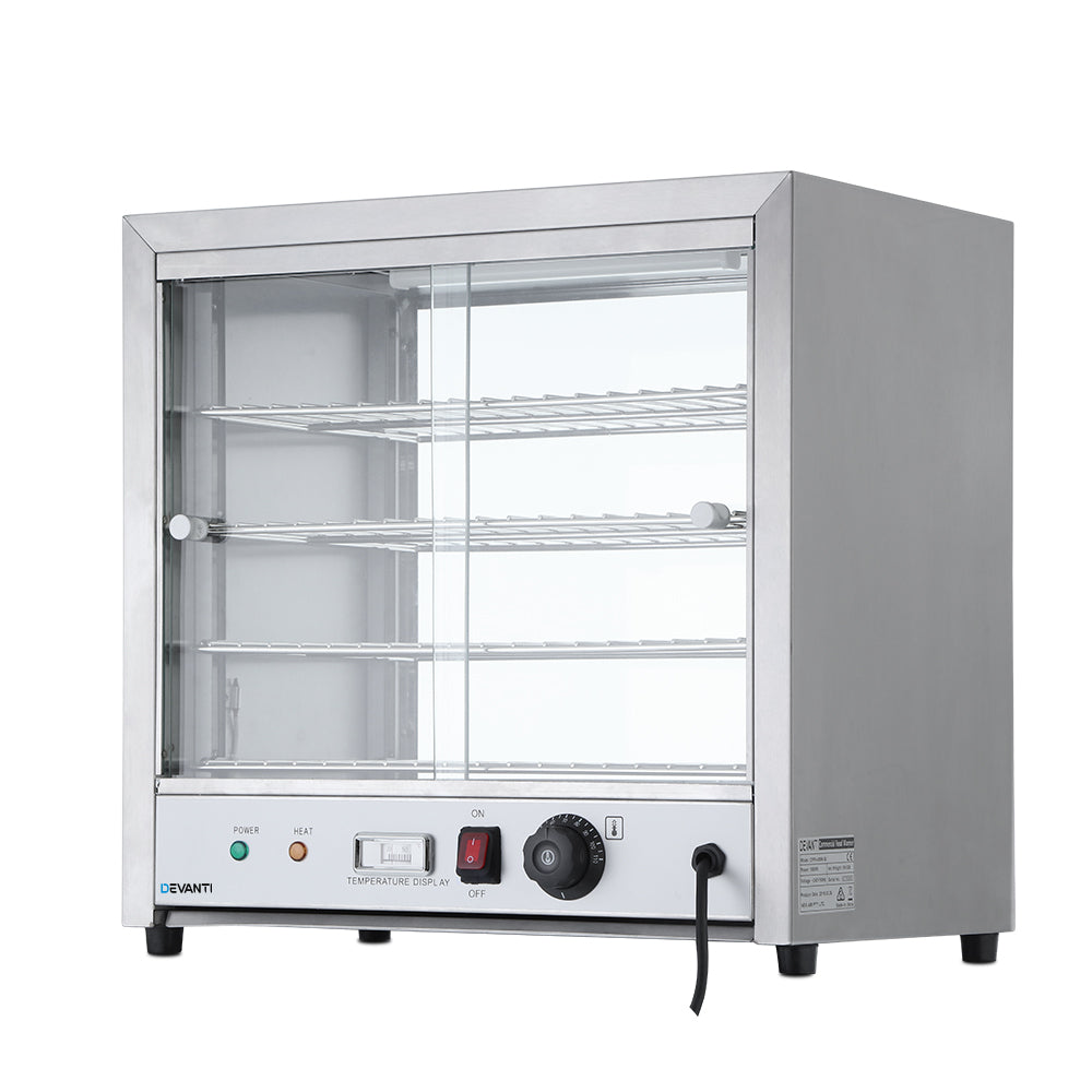 54cm Commercial Hot Food Display Showcase Cabinet