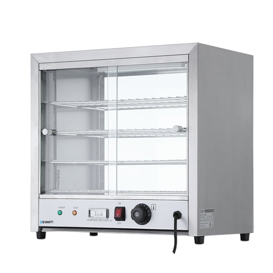 54cm Commercial Hot Food Display Showcase Cabinet