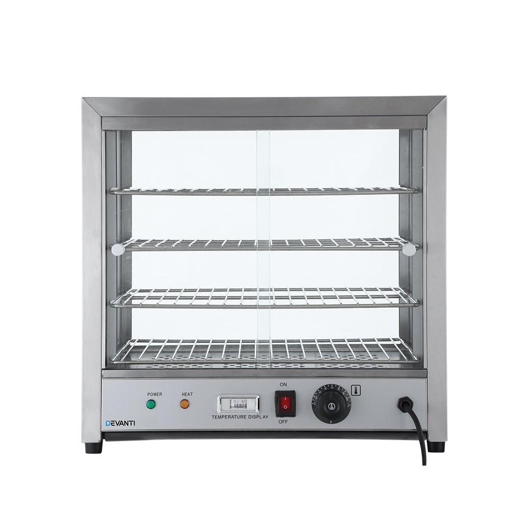 54cm Commercial Hot Food Display Showcase Cabinet