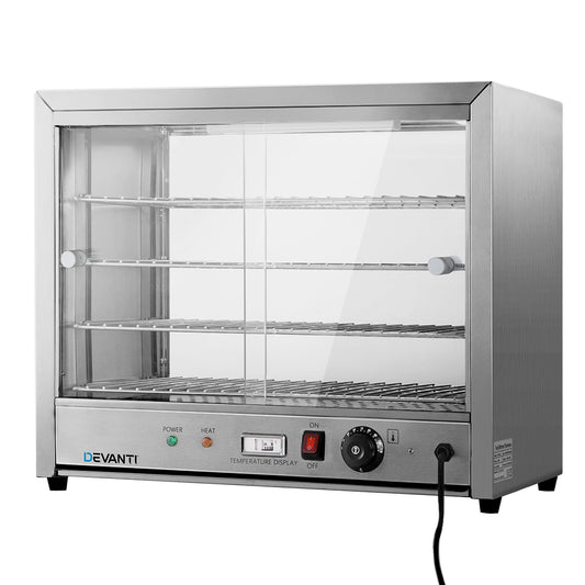 64cm Commercial Hot Food Display Showcase Cabinet