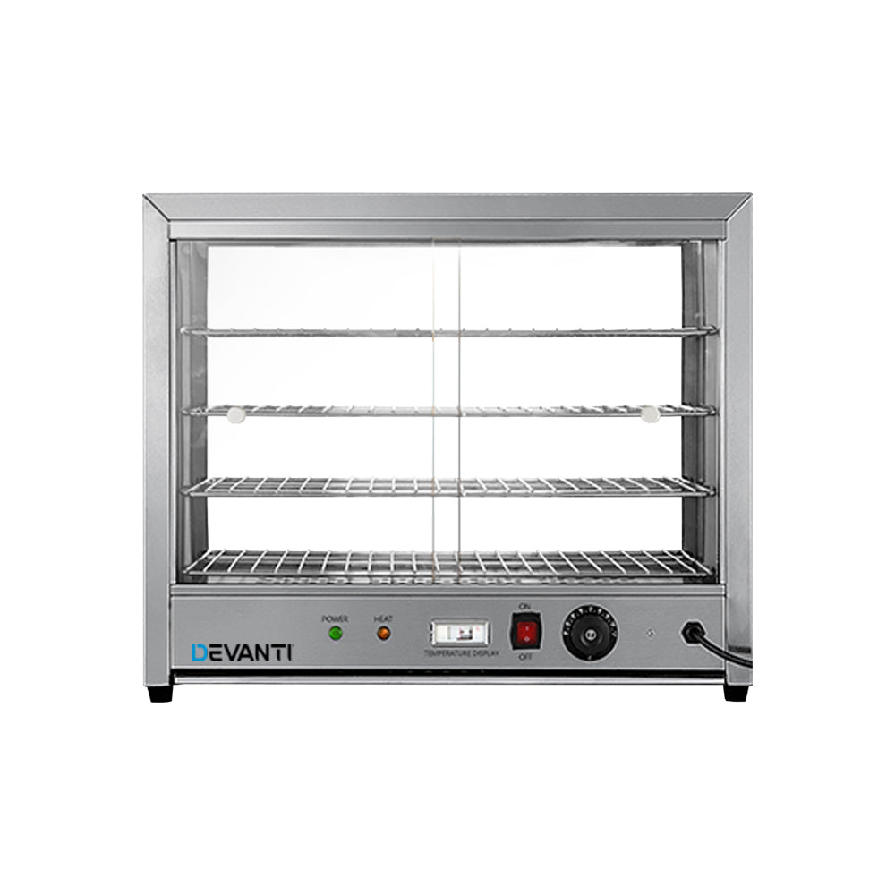 64cm Commercial Hot Food Display Showcase Cabinet