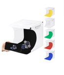 Photo box with LED lights