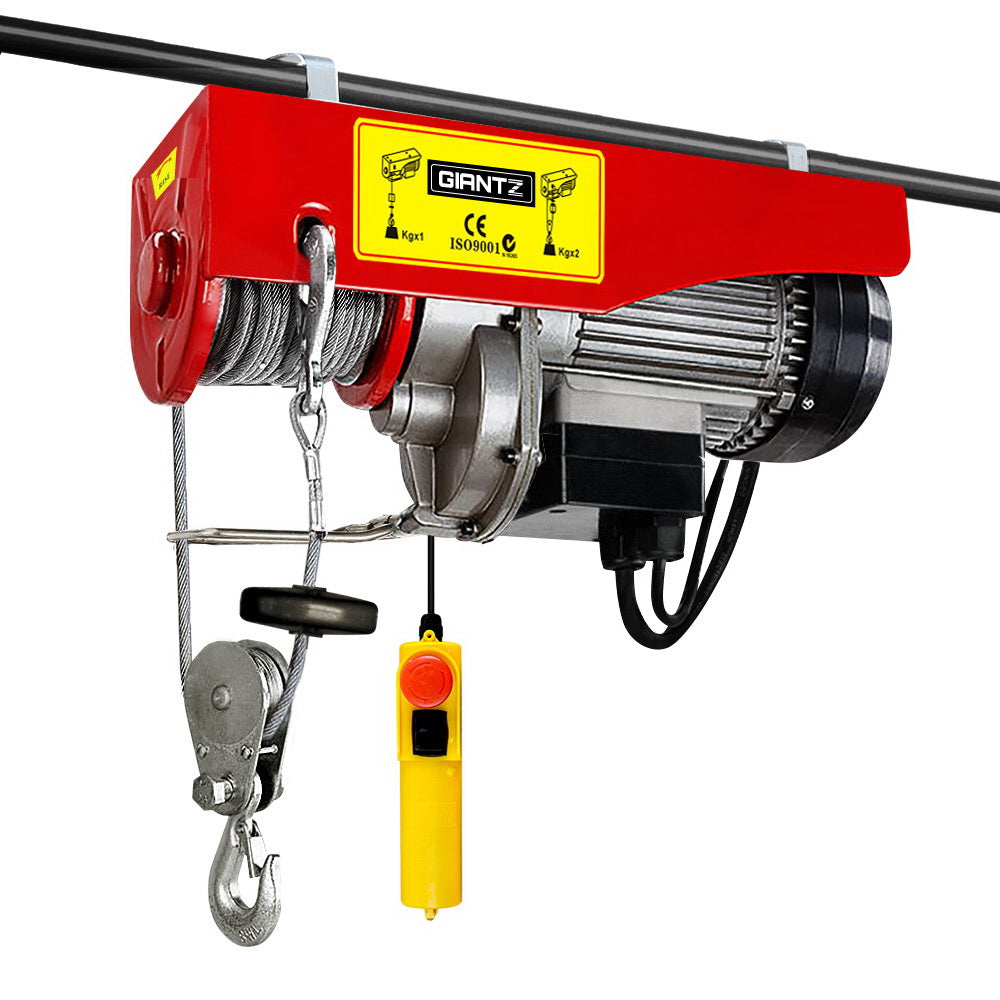 Electric Hoist Winch, 400/800kg Capacity (20m Cable)
